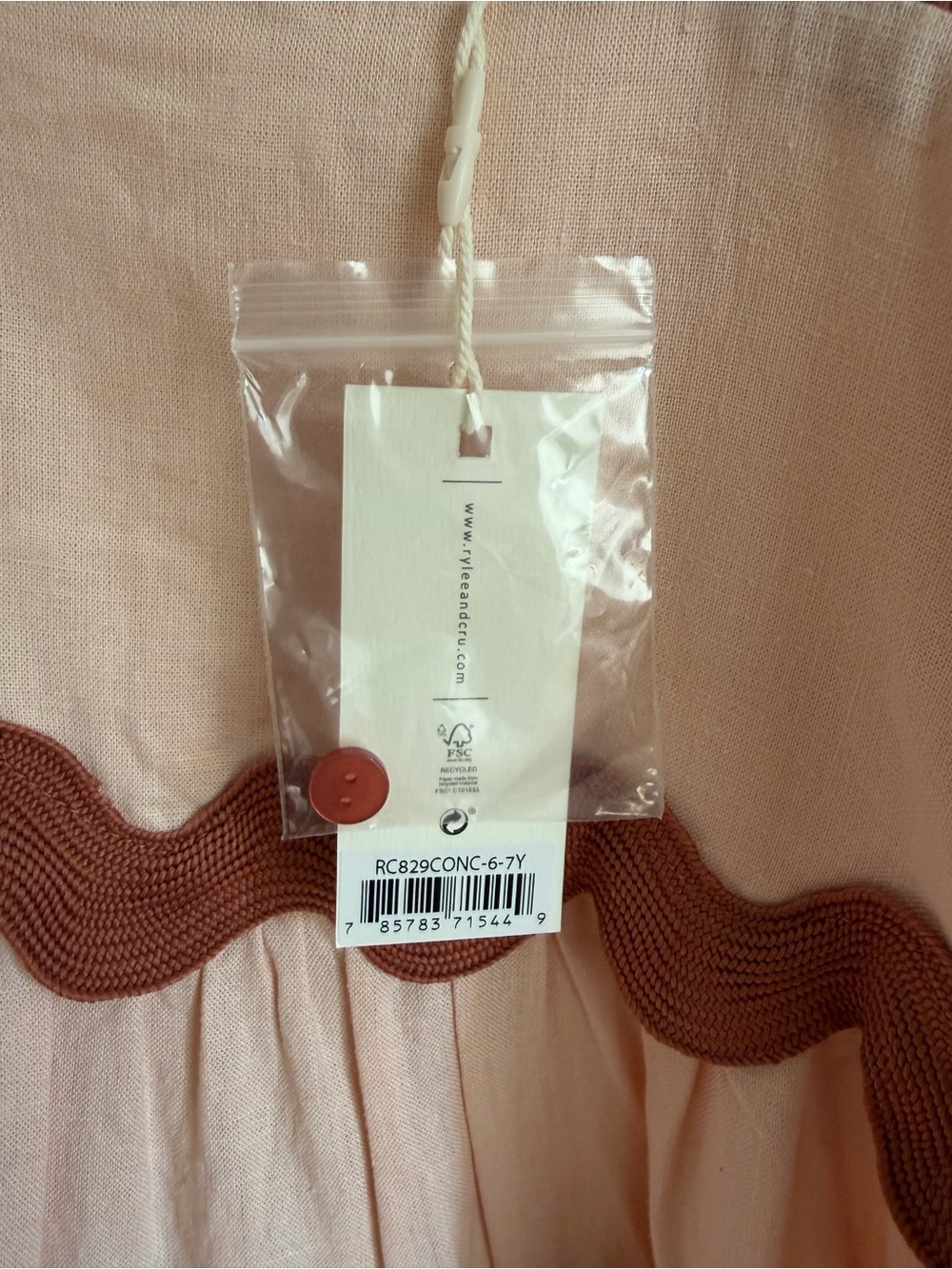 NWT - Rylee + Cru Ric Rac Dress - Picture 3 of 9